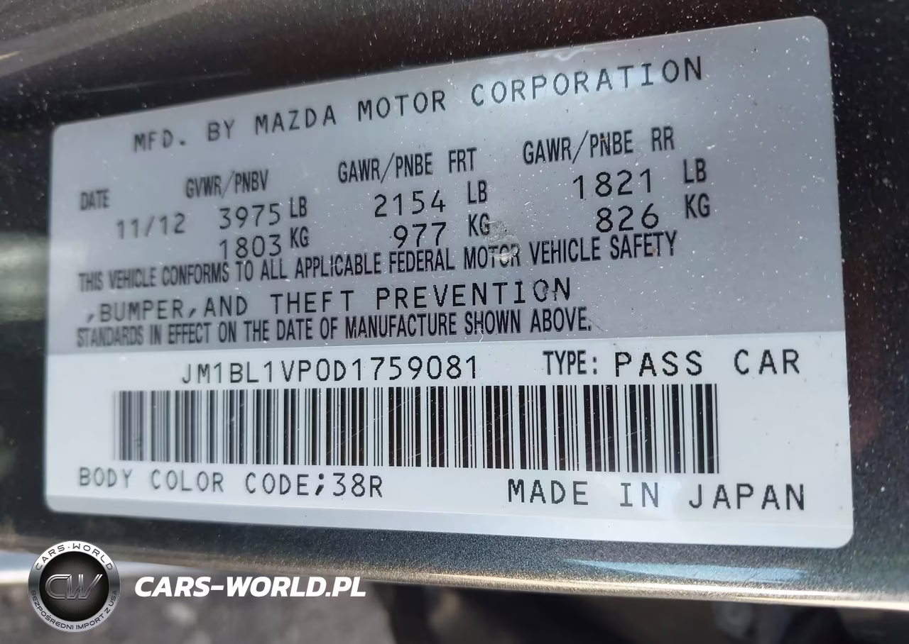 2013 Mazda Mazda3 I Touring VIN:JM1BL1VP0D1759081 - 9