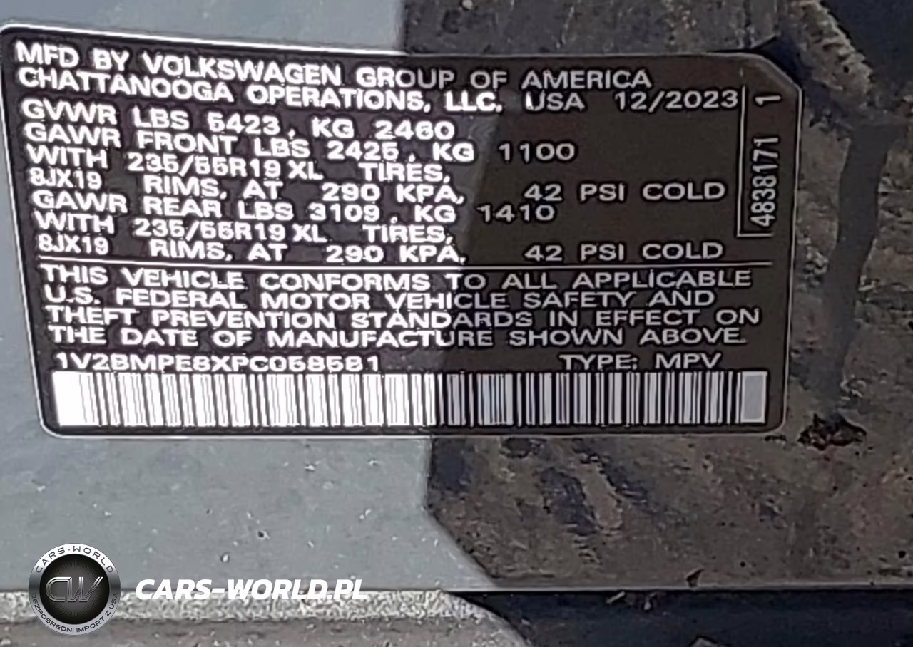 2023 Volkswagen Id.4 Standard VIN:1V2BMPE8XPC058581 - 9