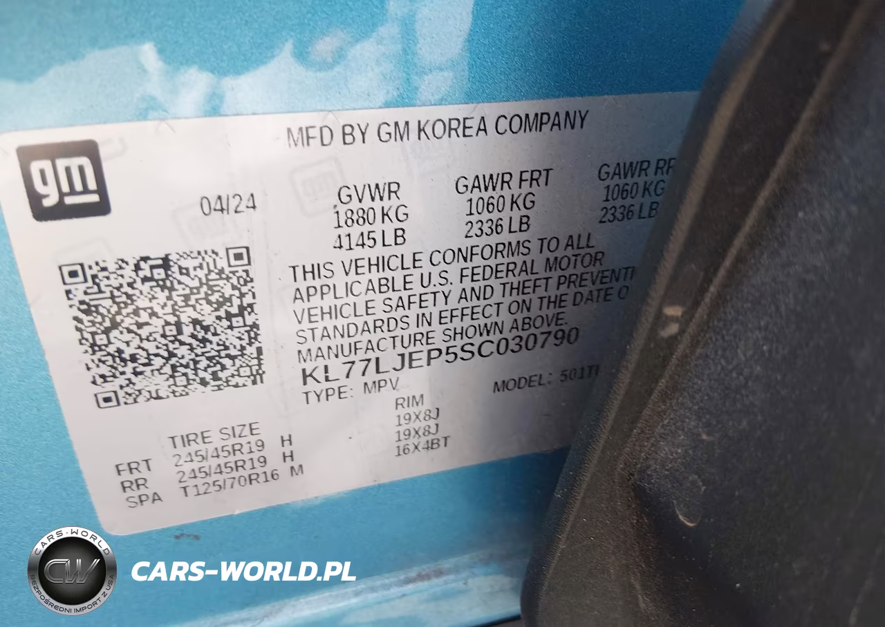 2025 Chevrolet Trax Fwd 2Rs VIN:KL77LJEP5SC030790 - 9
