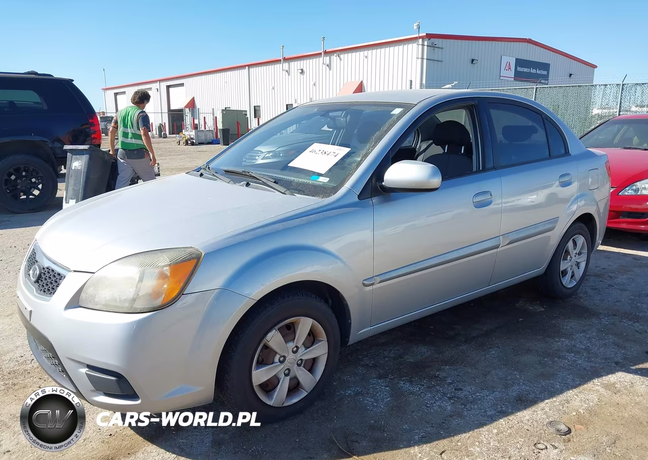 2011 Kia Rio Lx VIN:KNADH4A33B6734400 - 2