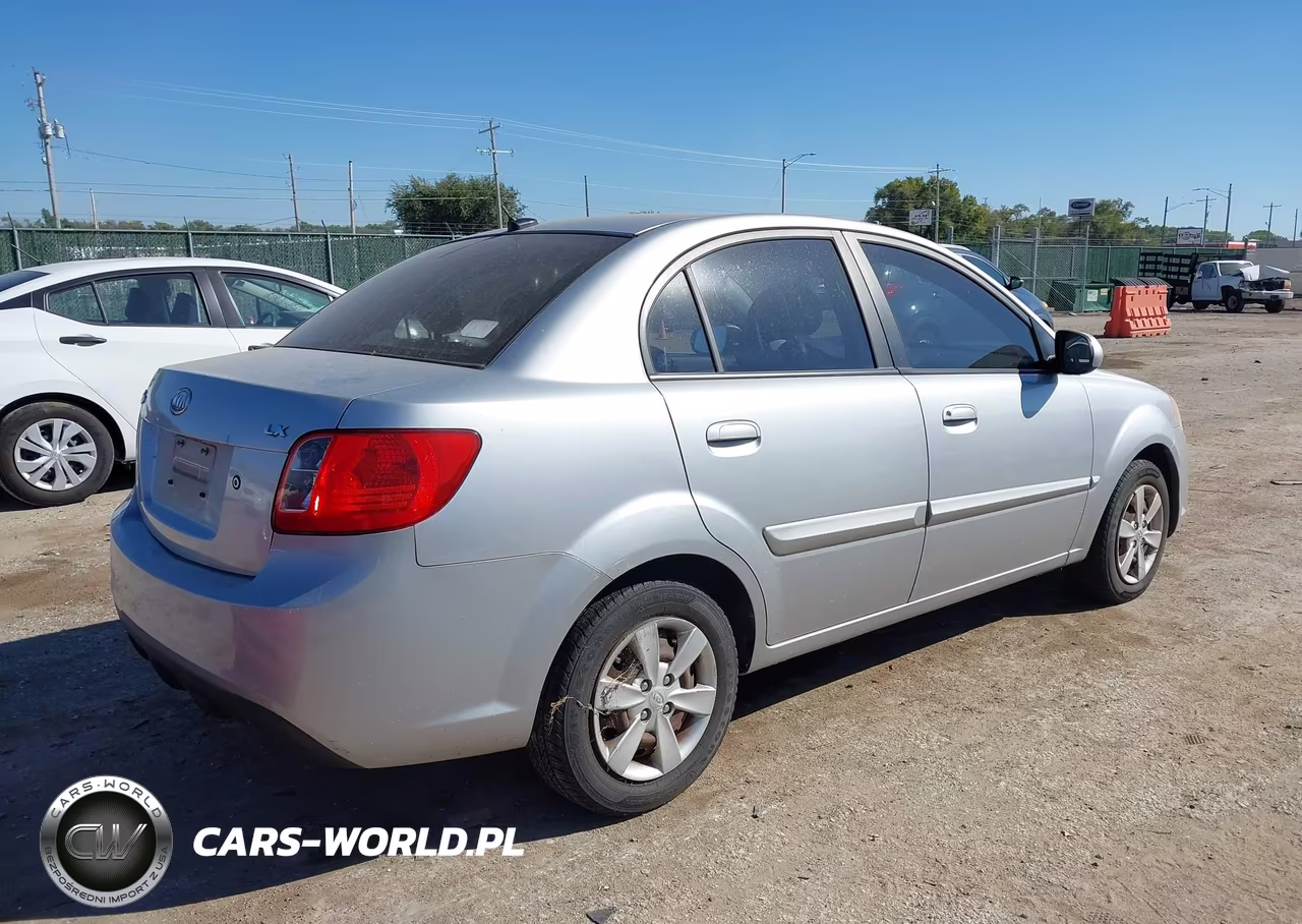 2011 Kia Rio Lx VIN:KNADH4A33B6734400 - 4