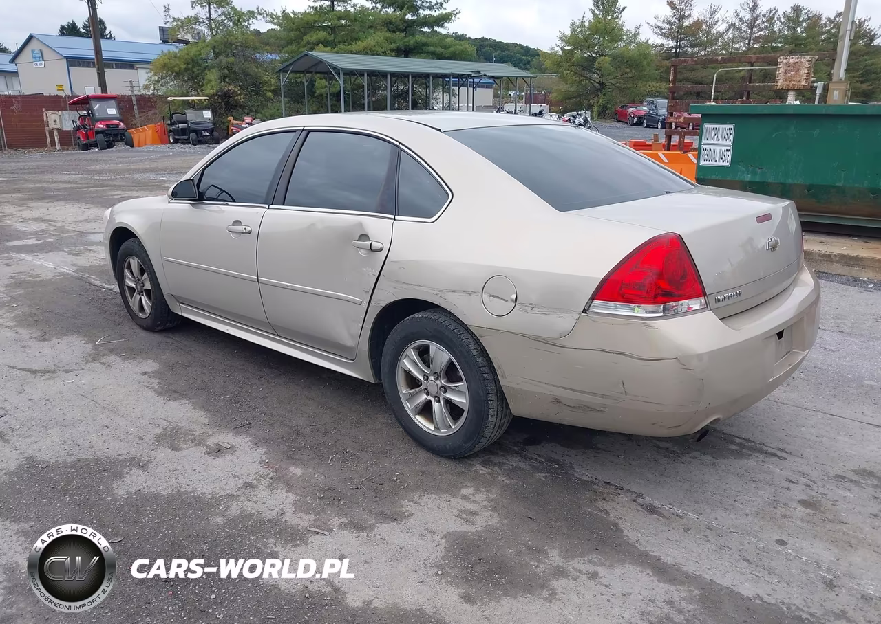 2012 Chevrolet Impala Ls VIN:2G1WF5E33C1235616 - 3