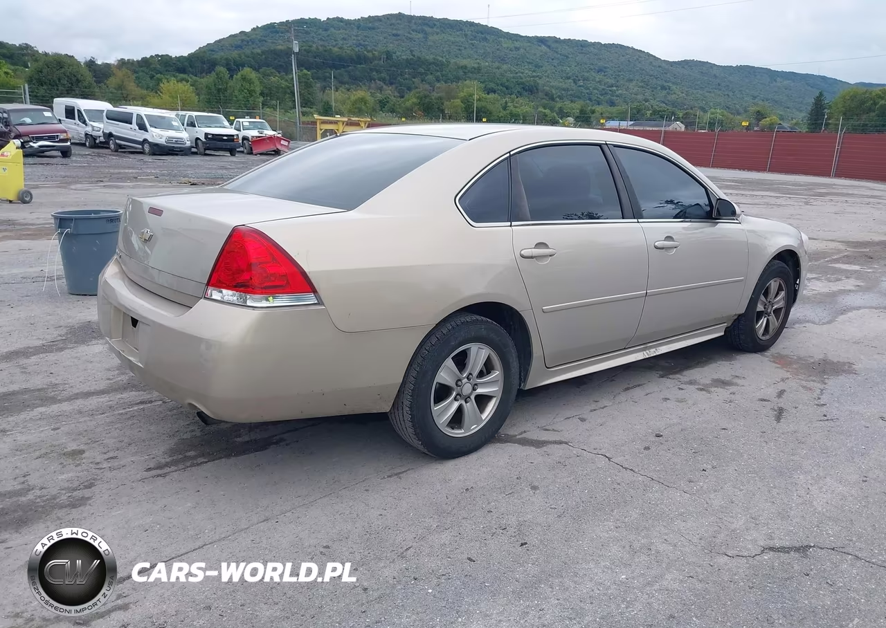2012 Chevrolet Impala Ls VIN:2G1WF5E33C1235616 - 4