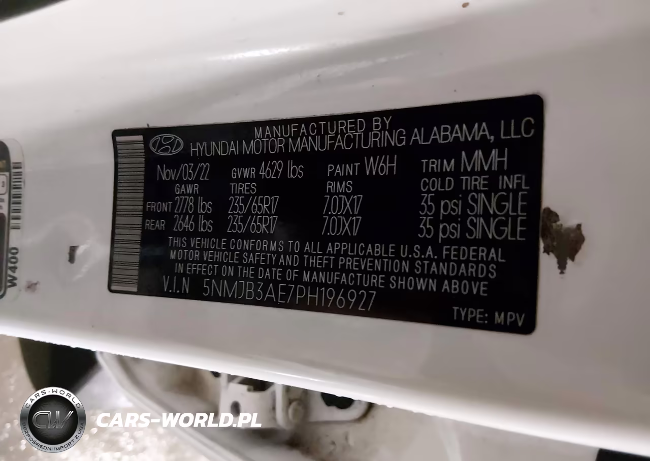 2023 Hyundai Tucson Sel VIN:5NMJB3AE7PH196927 - 9
