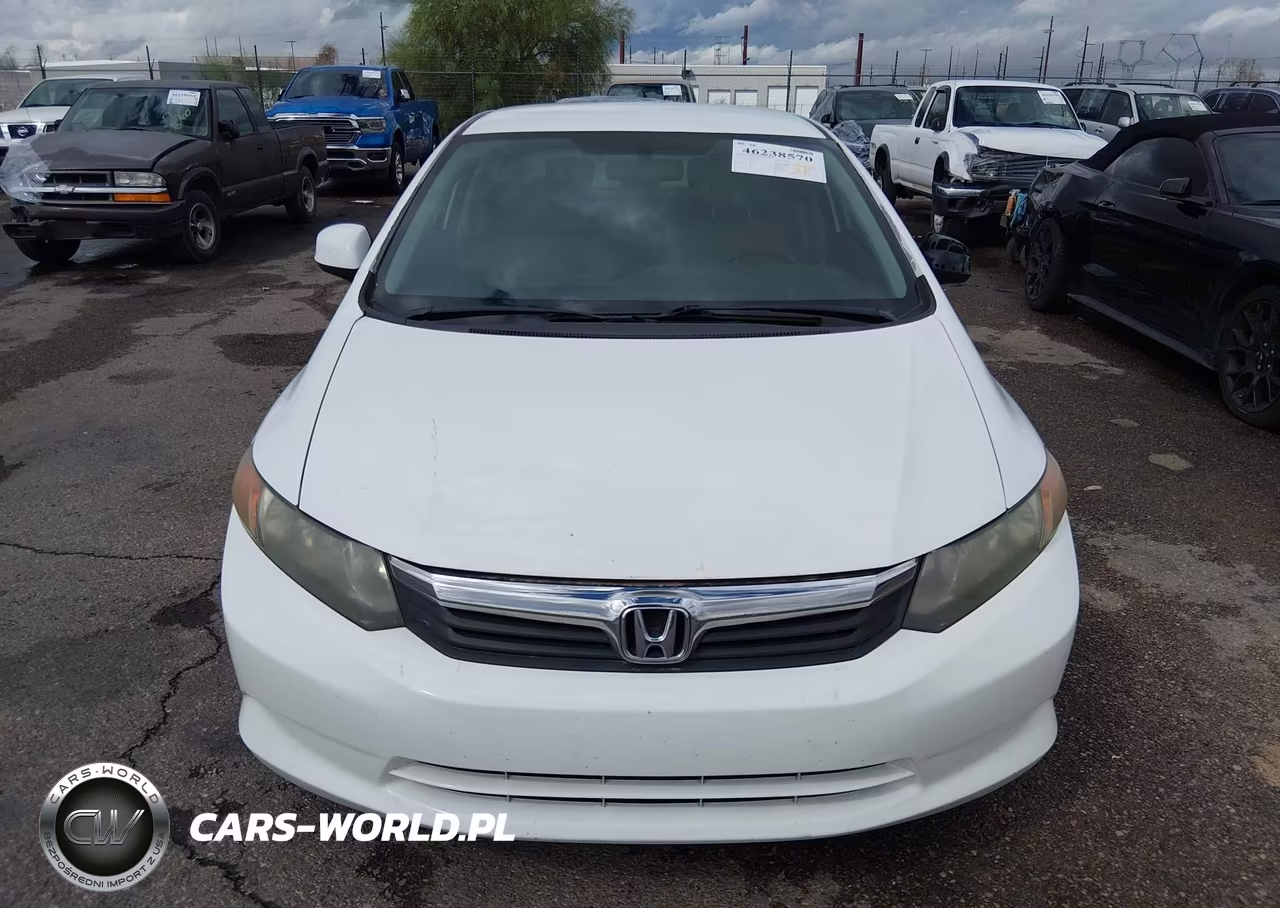 2012 Honda Civic Sdn Lx VIN:19XFB2F54CE344719 - 12