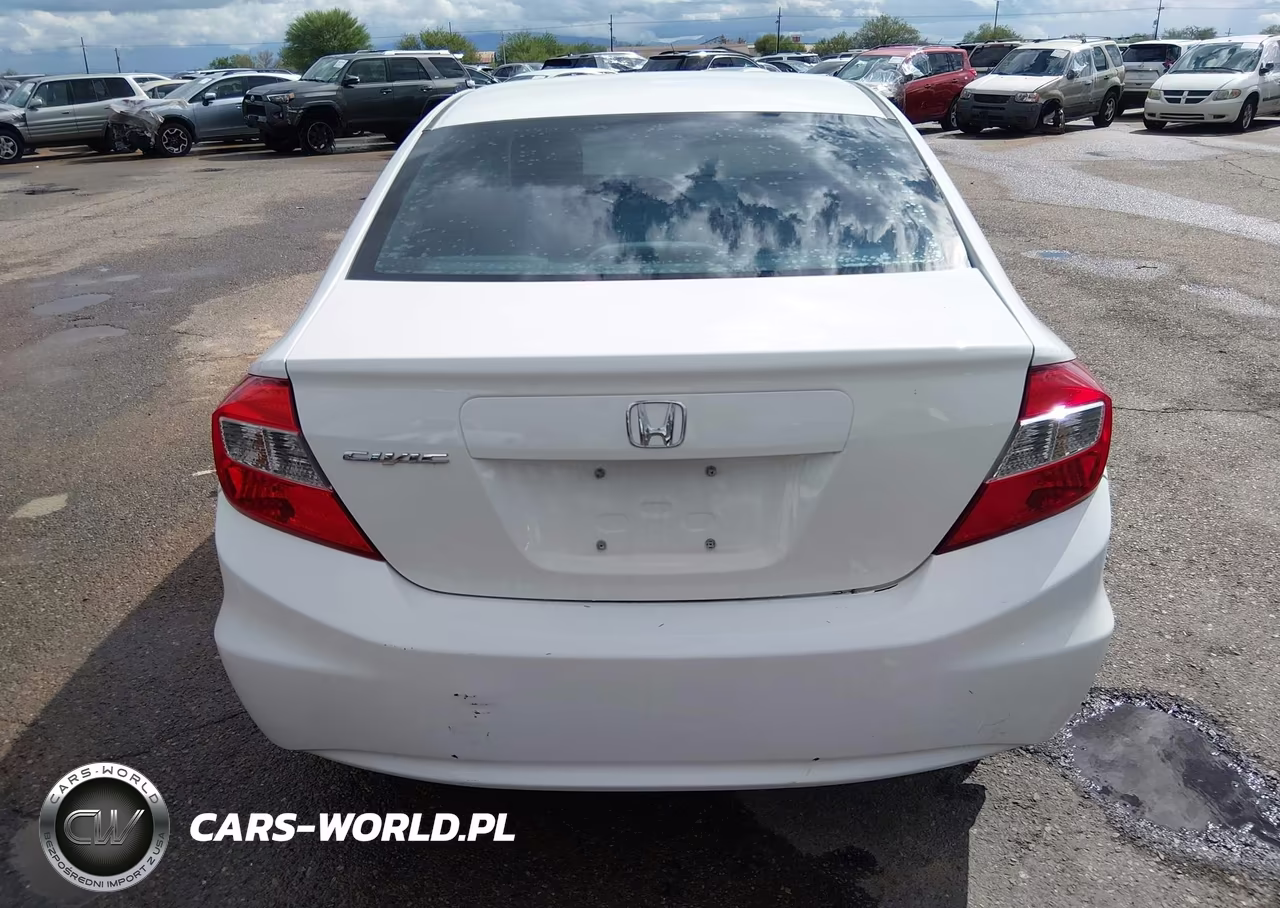 2012 Honda Civic Sdn Lx VIN:19XFB2F54CE344719 - 16