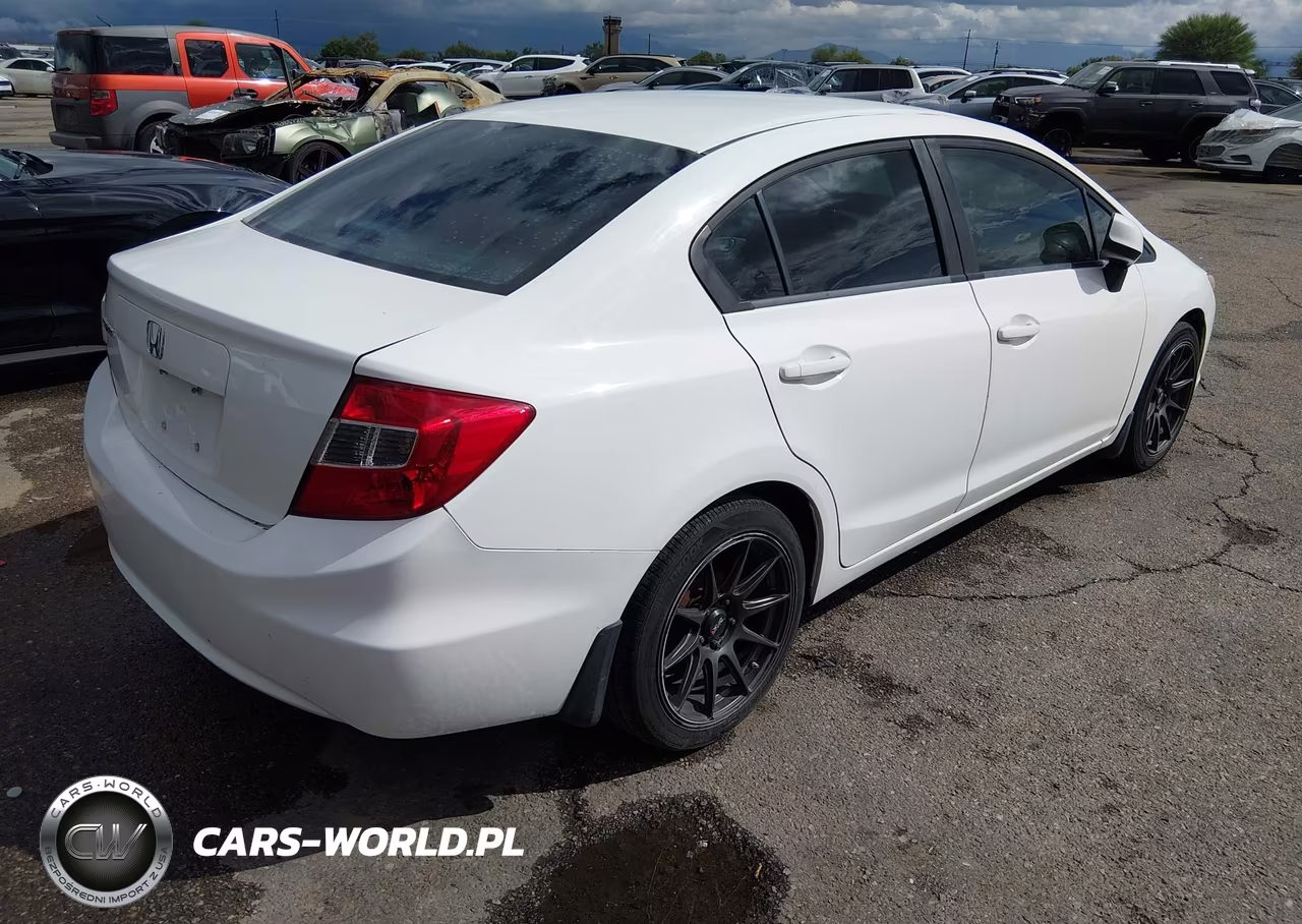 2012 Honda Civic Sdn Lx VIN:19XFB2F54CE344719 - 4