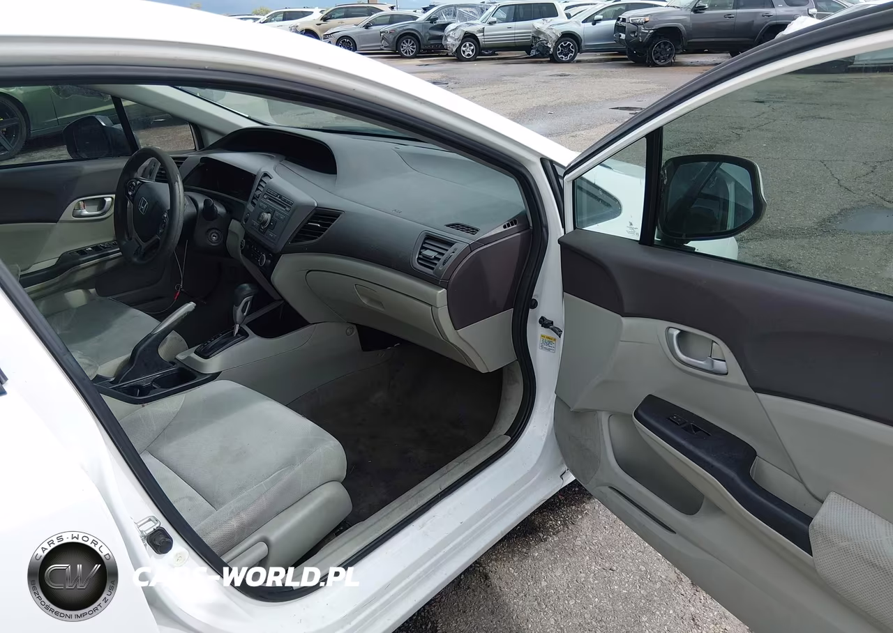 2012 Honda Civic Sdn Lx VIN:19XFB2F54CE344719 - 5