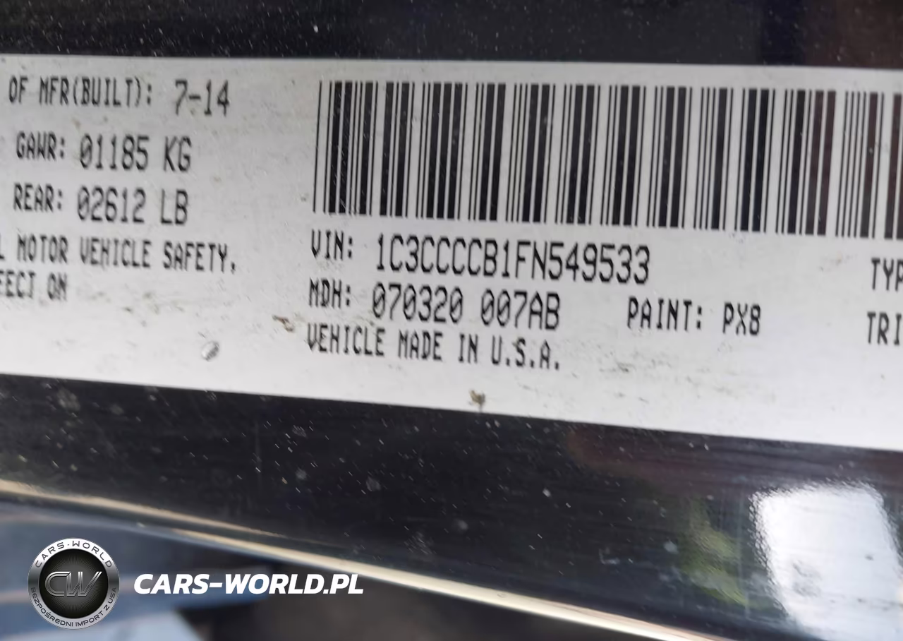 2015 Chrysler 200 C VIN:1C3CCCCB1FN549533 - 9