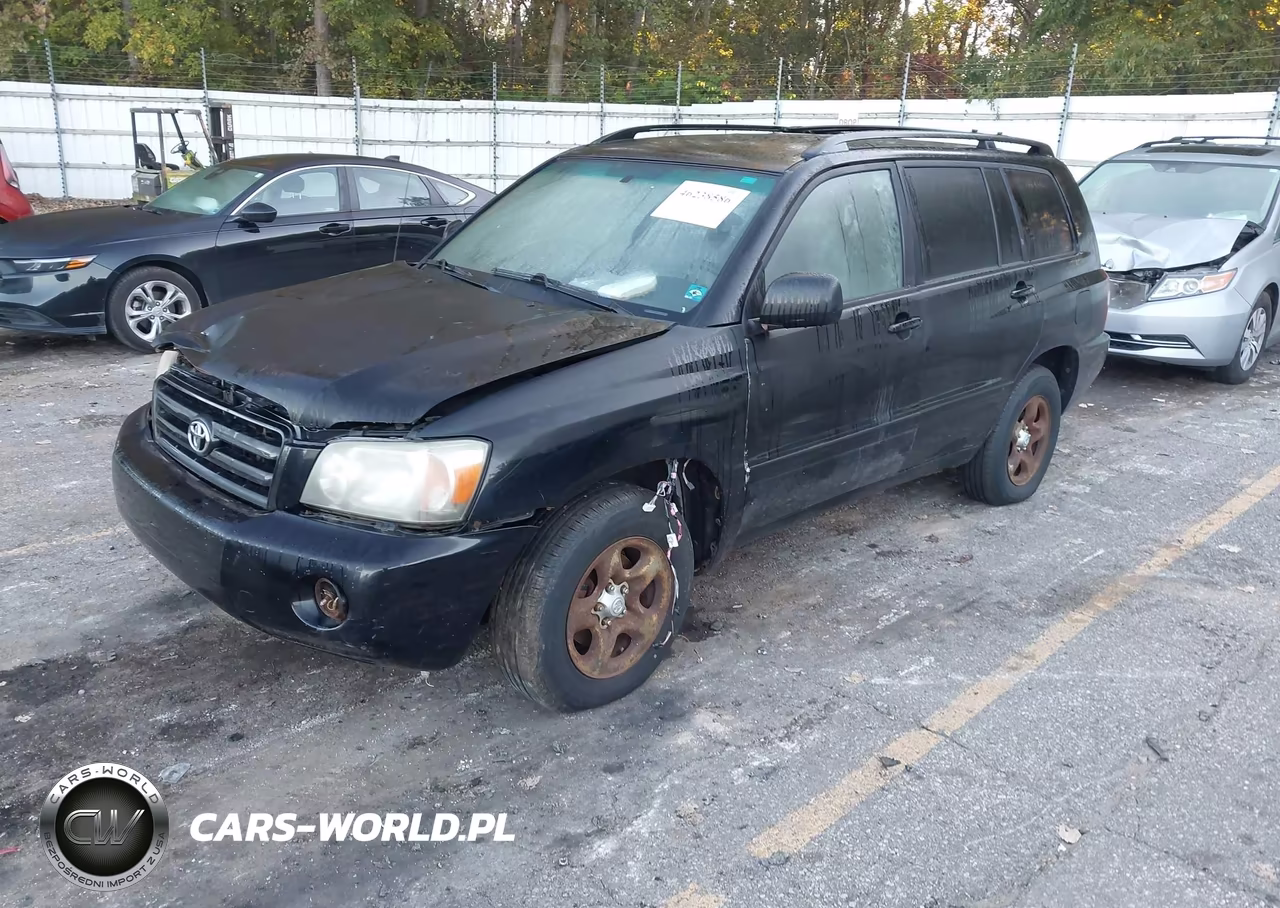 2004 Toyota Highlander VIN:JTEGD21A740090609 - 2