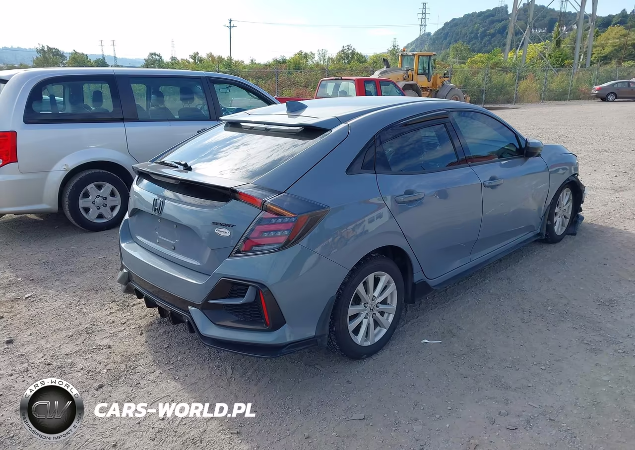 2021 Honda Civic Sport VIN:SHHFK7H49MU405638 - 4