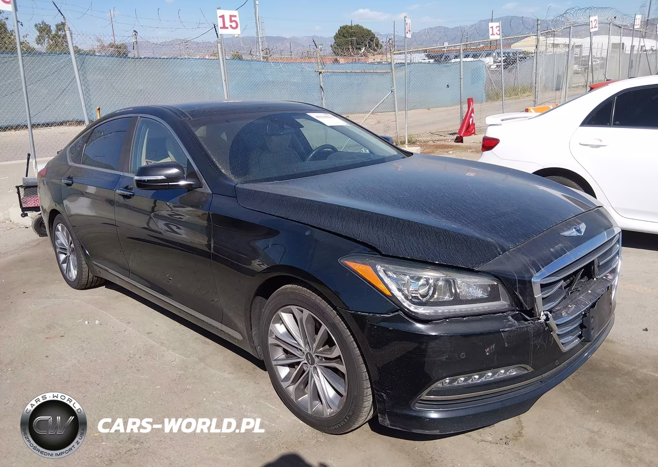 2017 Genesis G80 3.8 VIN:KMHGN4JE4HU183209 - 1