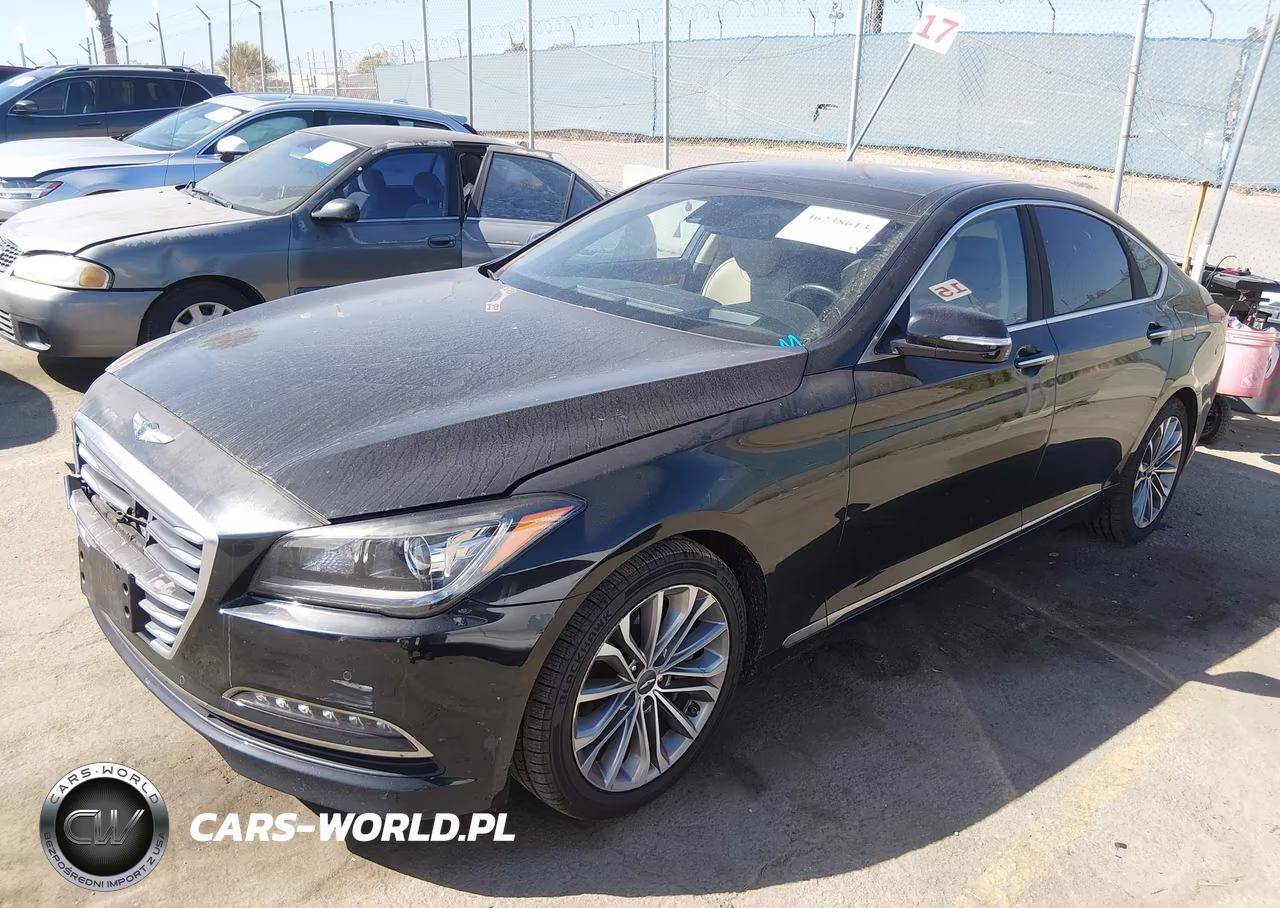 2017 Genesis G80 3.8 VIN:KMHGN4JE4HU183209 - 2