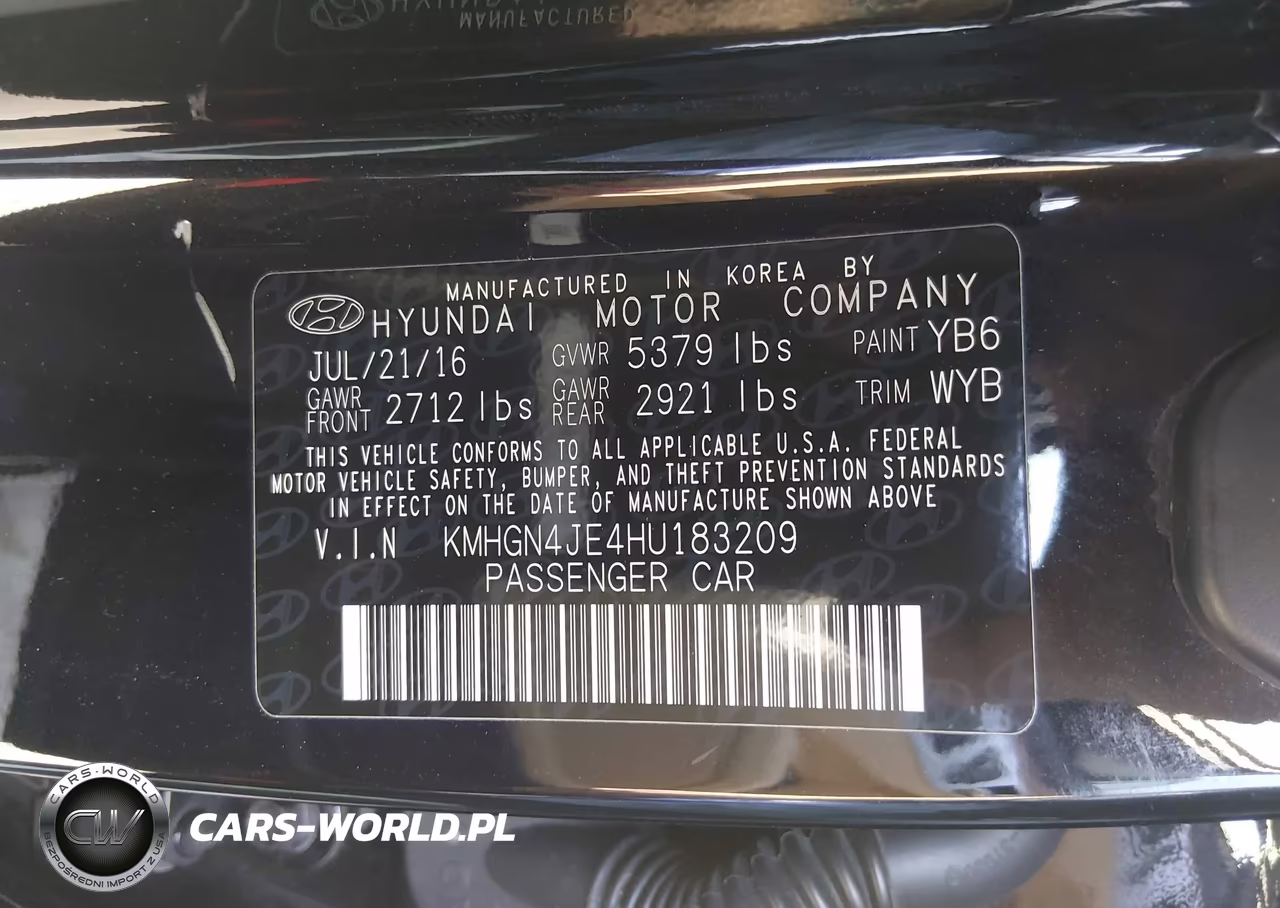 2017 Genesis G80 3.8 VIN:KMHGN4JE4HU183209 - 9