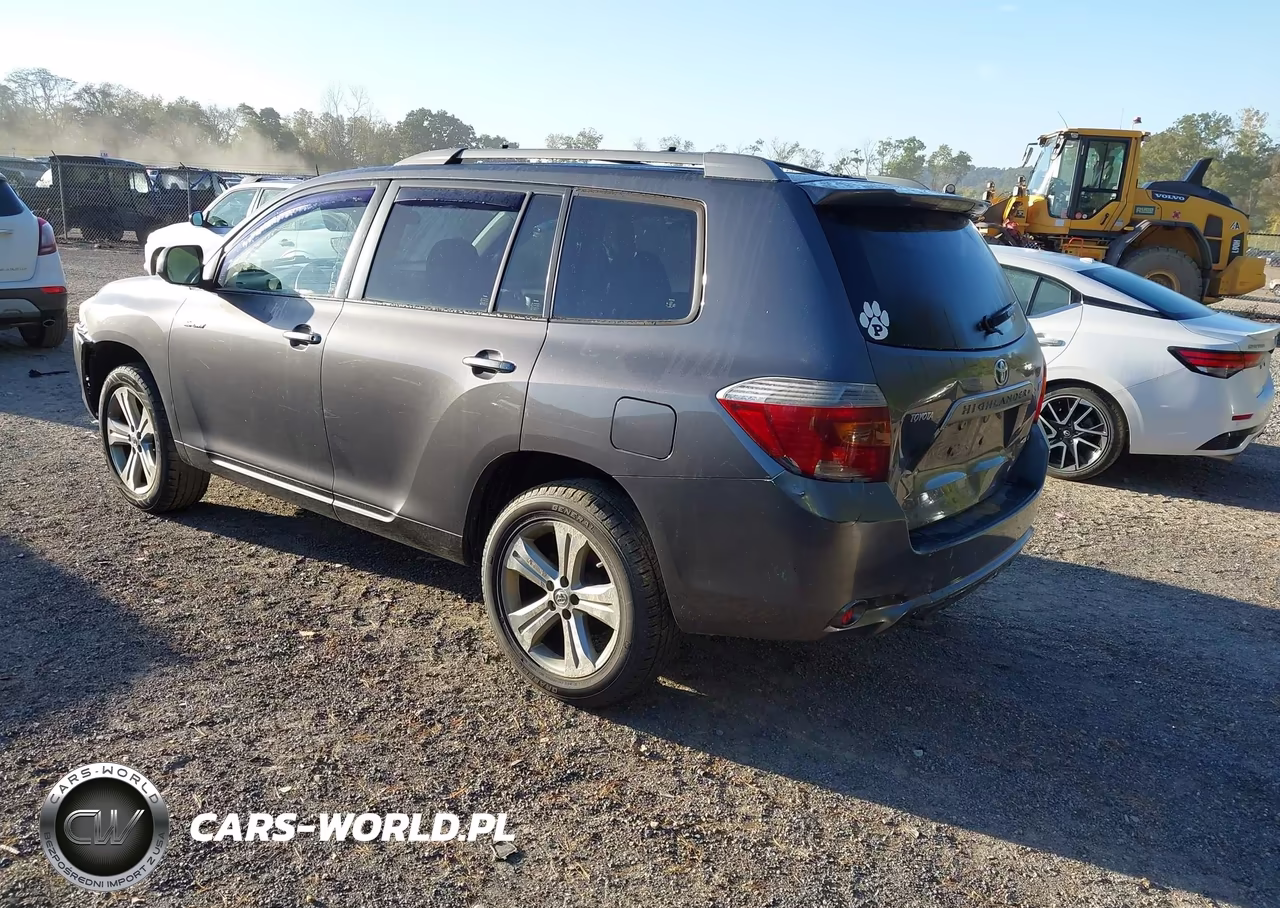 2008 Toyota Highlander Sport VIN:JTEES43A782009172 - 3