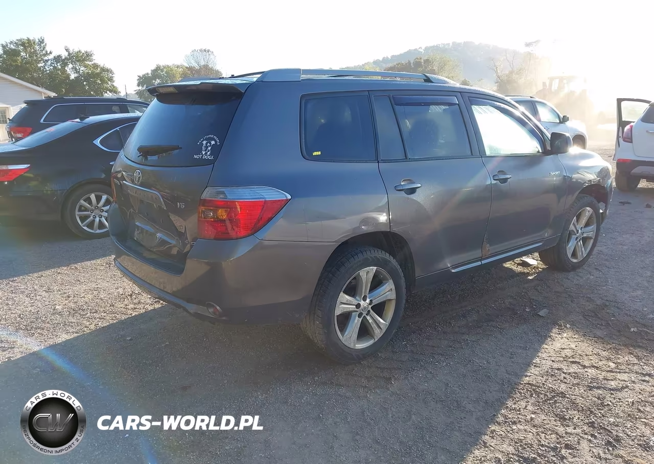2008 Toyota Highlander Sport VIN:JTEES43A782009172 - 4
