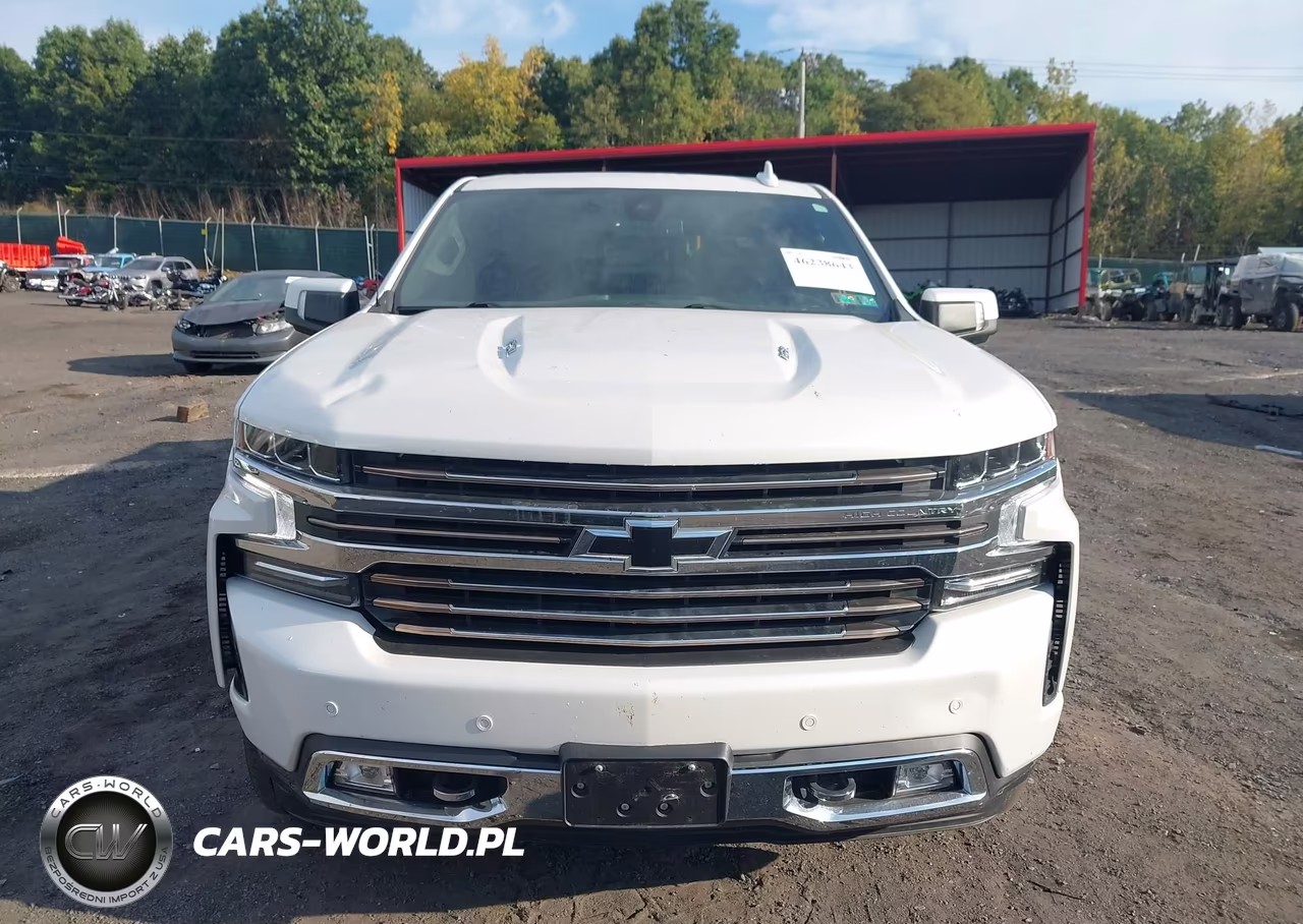 2021 Chevrolet Silverado 1500 4Wd Standard Bed High Country VIN:1GCUYHEL0MZ272951 - 12