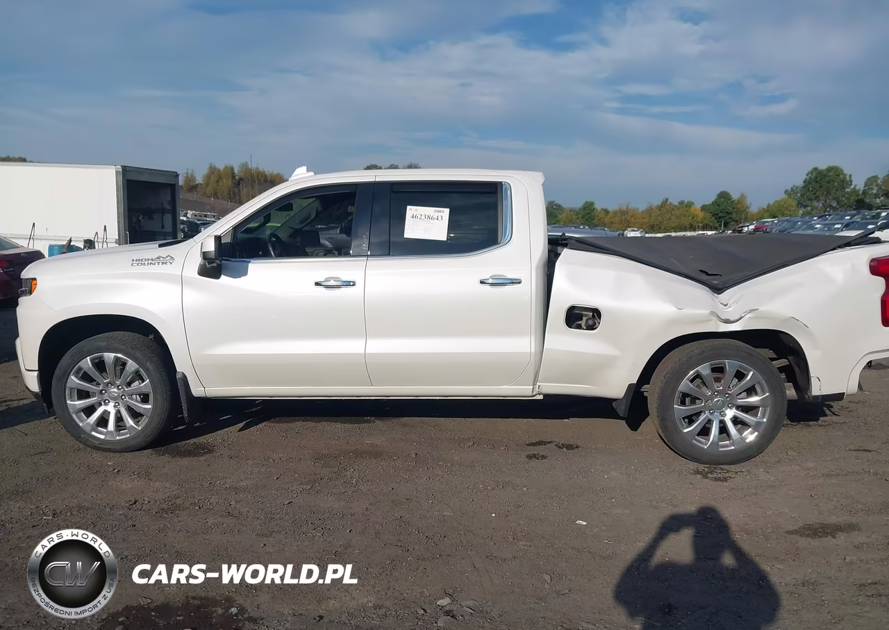 2021 Chevrolet Silverado 1500 4Wd Standard Bed High Country VIN:1GCUYHEL0MZ272951 - 14