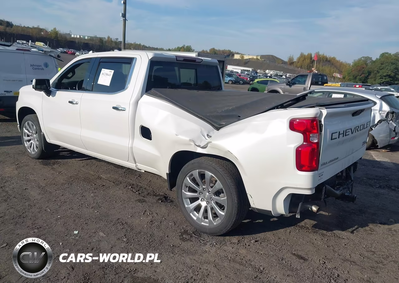 2021 Chevrolet Silverado 1500 4Wd Standard Bed High Country VIN:1GCUYHEL0MZ272951 - 3