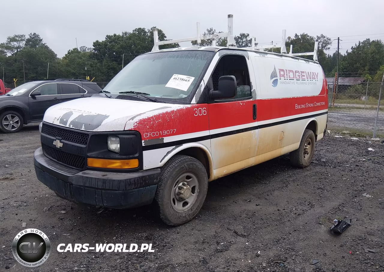 2011 Chevrolet Express 2500 Work Van VIN:1GCWGFCA1B1140634 - 2