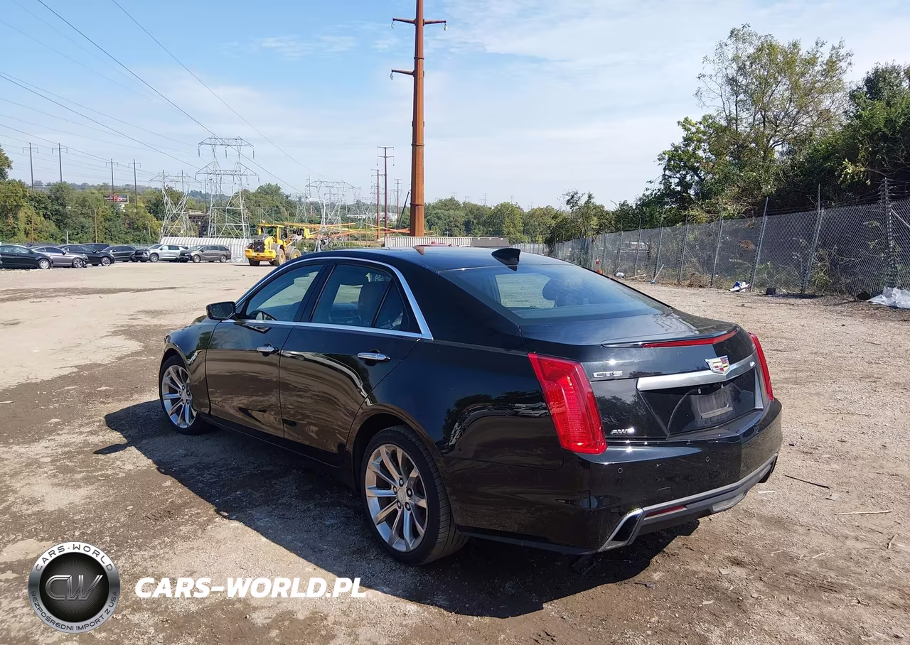 2017 Cadillac Cts Premium Luxury VIN:1G6AY5SS5H0203084 - 3