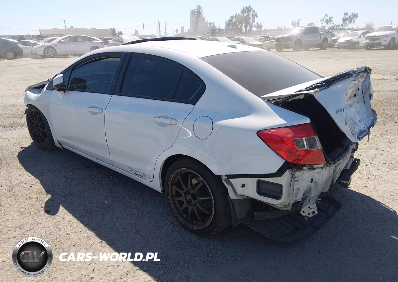 2012 Honda Civic Si VIN:2HGFB6E55CH704188 - 3