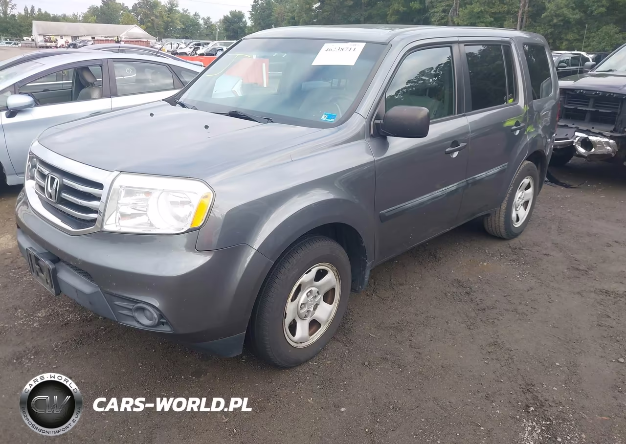 2013 Honda Pilot Lx VIN:5FNYF4H29DB034671 - 2