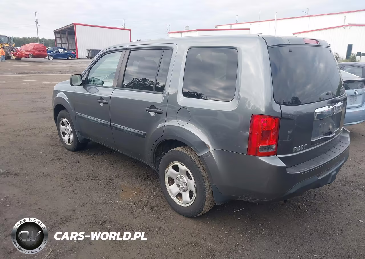 2013 Honda Pilot Lx VIN:5FNYF4H29DB034671 - 3