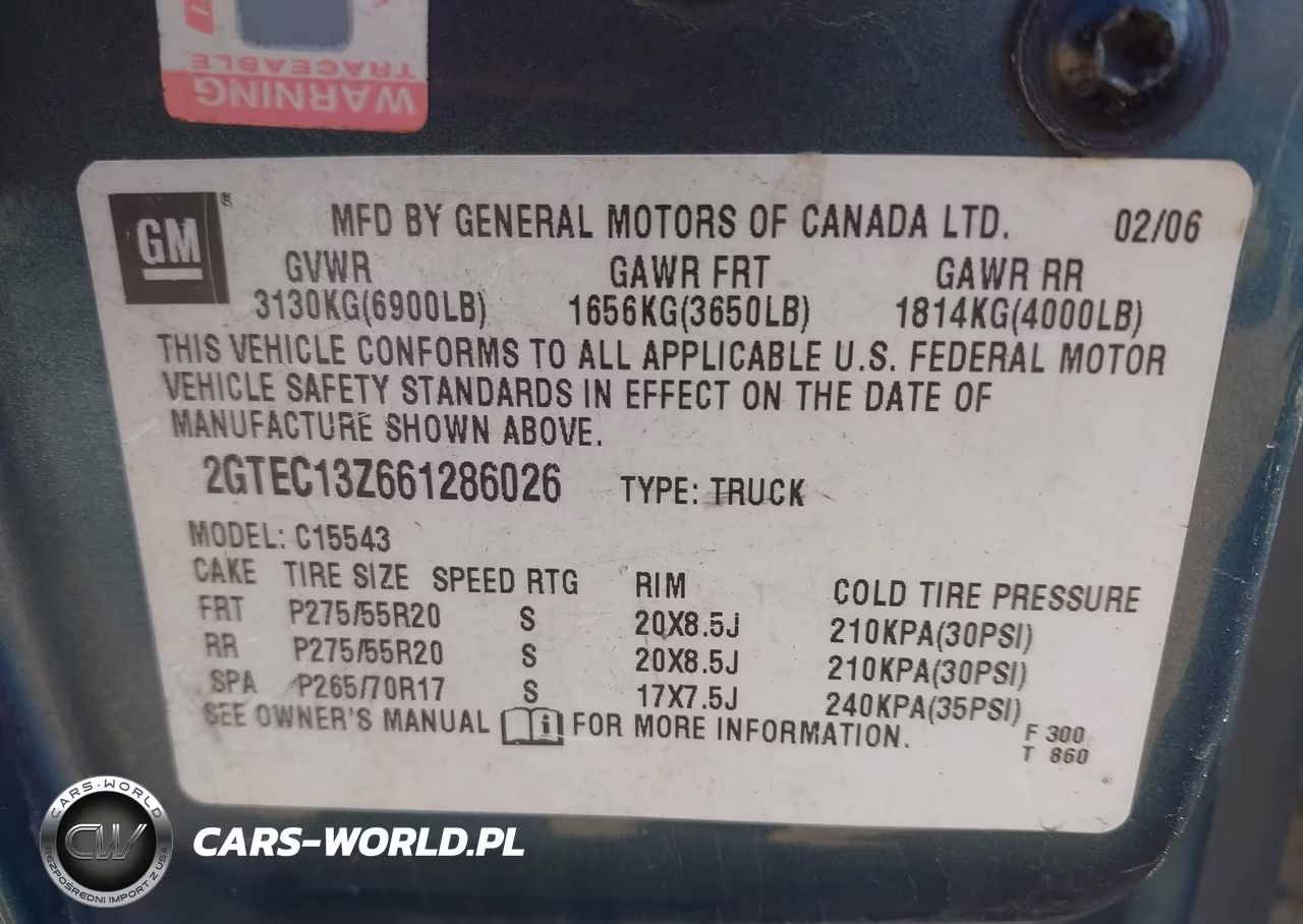 2006 GMC Sierra 1500 Sle1 VIN:2GTEC13Z661286026 - 9