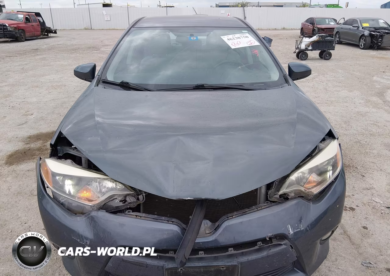 2014 Toyota Corolla Le Plus VIN:5YFBURHEXEP030217 - 10