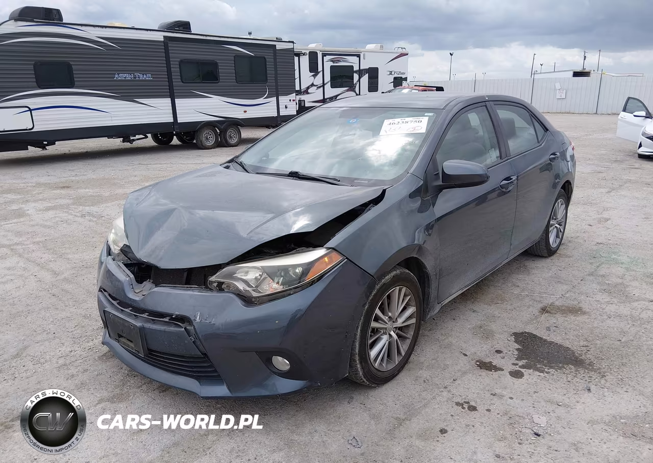 2014 Toyota Corolla Le Plus VIN:5YFBURHEXEP030217 - 2