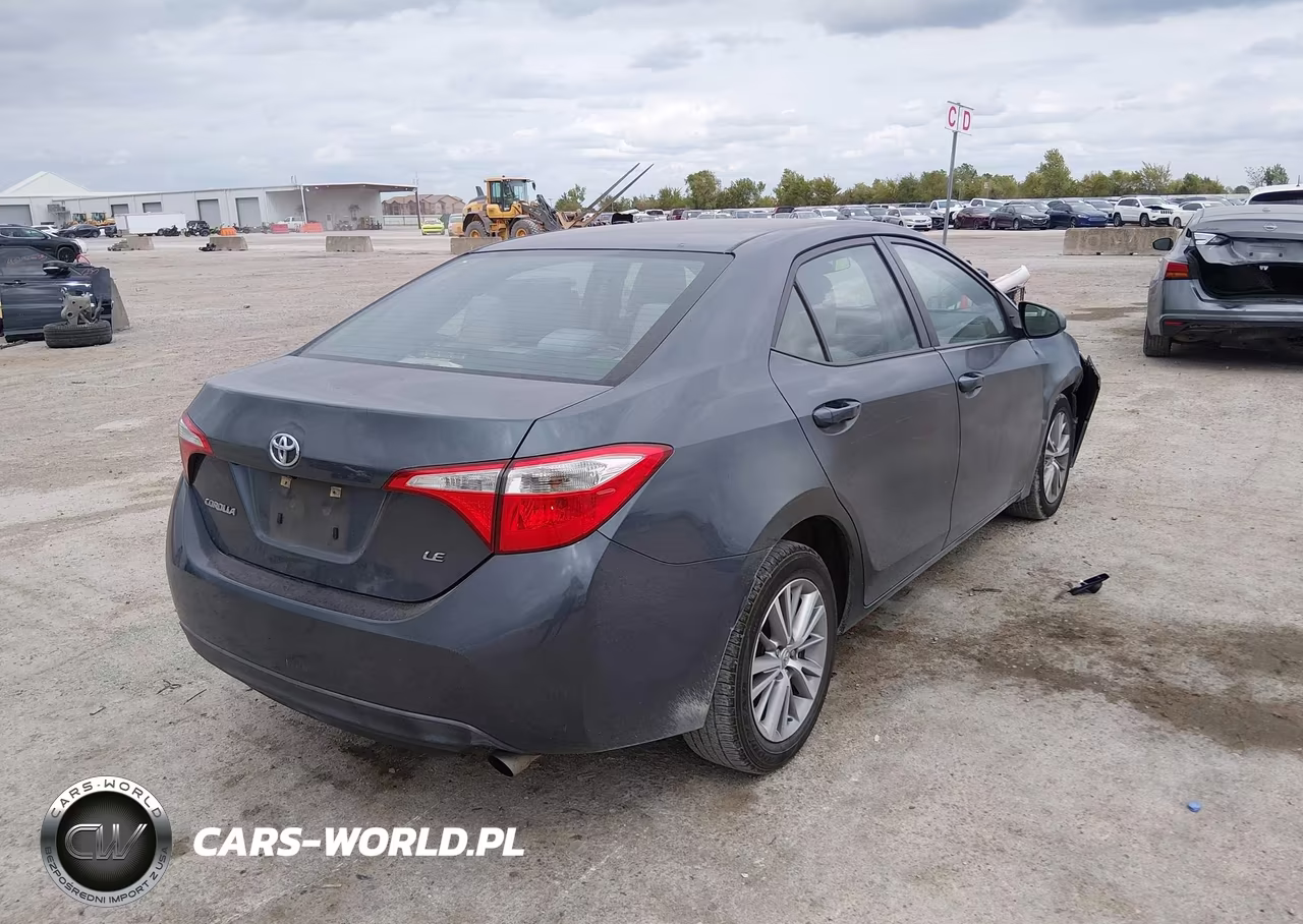 2014 Toyota Corolla Le Plus VIN:5YFBURHEXEP030217 - 4
