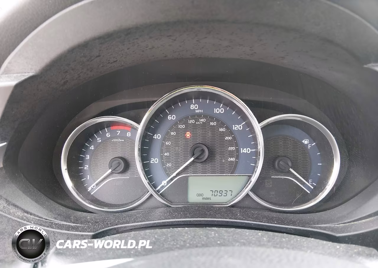 2014 Toyota Corolla Le Plus VIN:5YFBURHEXEP030217 - 7