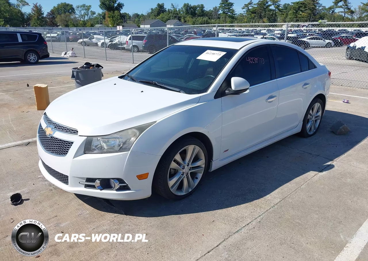 2013 Chevrolet Cruze Ltz VIN:1G1PG5SB2D7306211 - 2