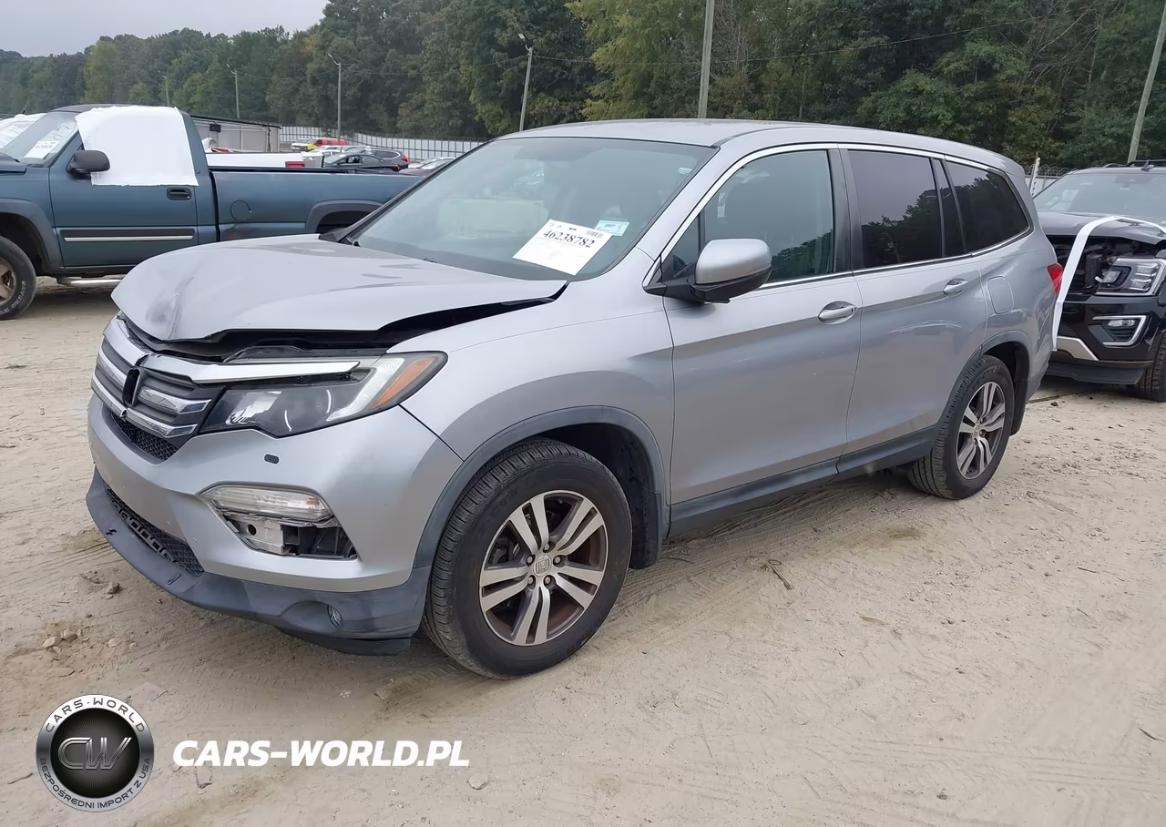 2017 Honda Pilot Ex VIN:5FNYF5H36HB014236 - 2
