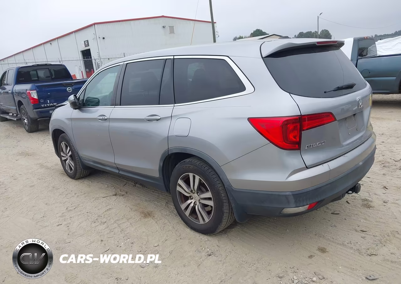 2017 Honda Pilot Ex VIN:5FNYF5H36HB014236 - 3