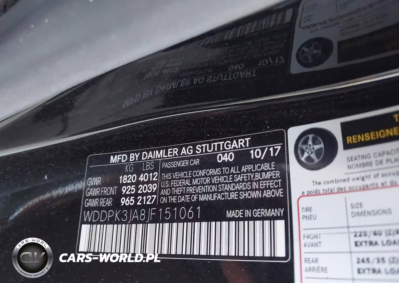 2018 Mercedes-Benz Slc 300 VIN:WDDPK3JA8JF151061 - 9