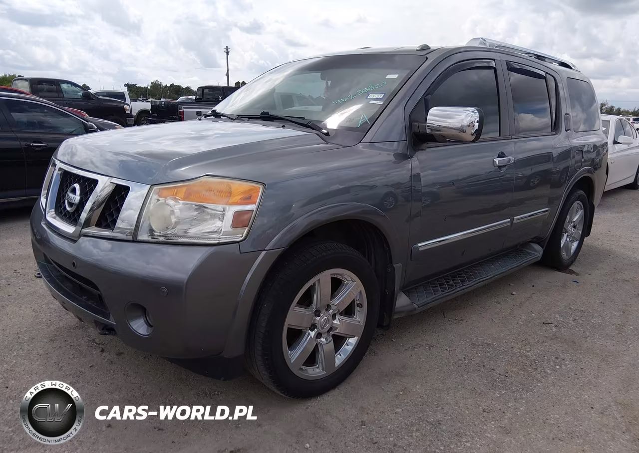 2013 Nissan Armada Platinum VIN:5N1BA0ND3DN604972 - 2