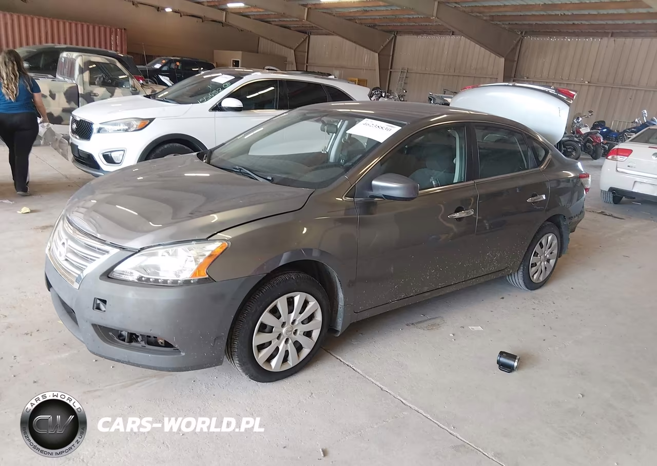 2015 Nissan Sentra Sv VIN:3N1AB7AP5FL677546 - 2