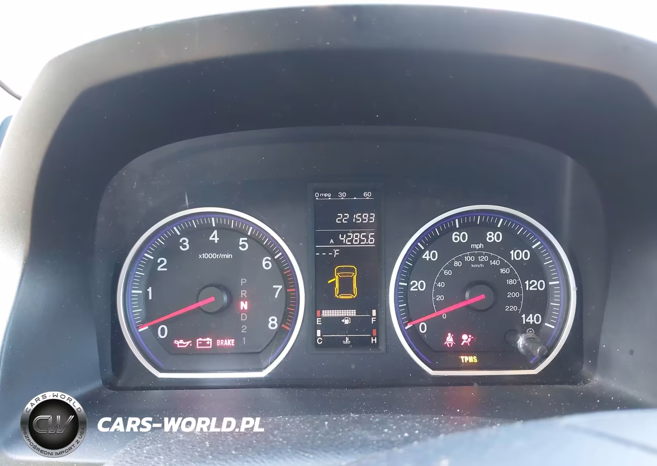 2009 Honda Cr-V Ex-L VIN:JHLRE48709C015534 - 7