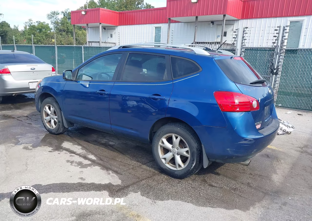 2009 Nissan Rogue Sl VIN:JN8AS58V79W172519 - 3