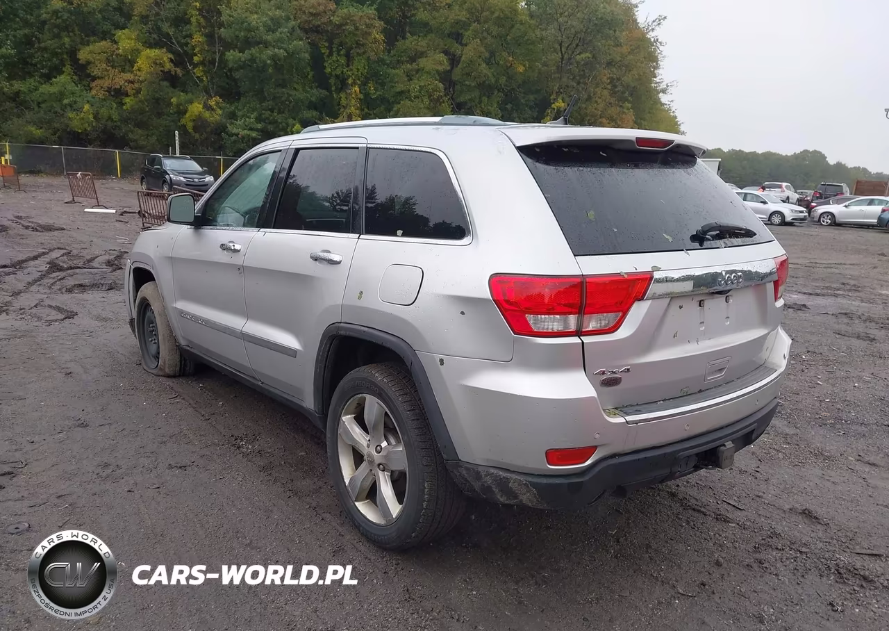 2012 Jeep Grand Cherokee Overland VIN:1C4RJFCT5CC171374 - 3
