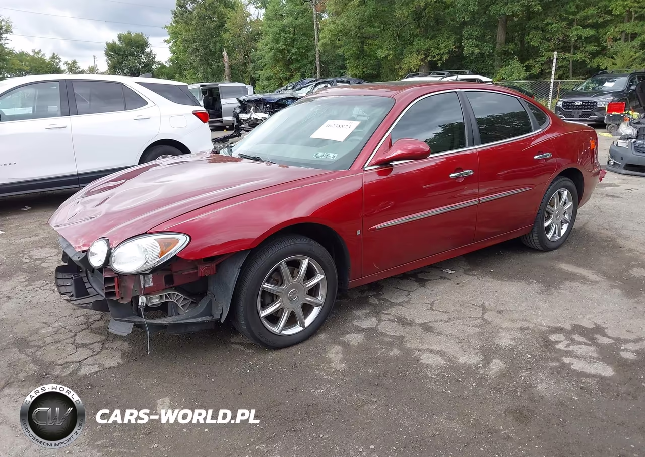 2007 Buick Lacrosse Cxl VIN:2G4WD582371140006 - 2