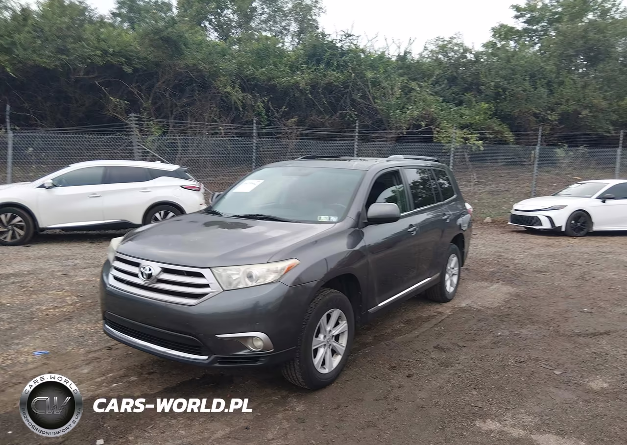 2013 Toyota Highlander Se V6 VIN:5TDBK3EH3DS274492 - 2