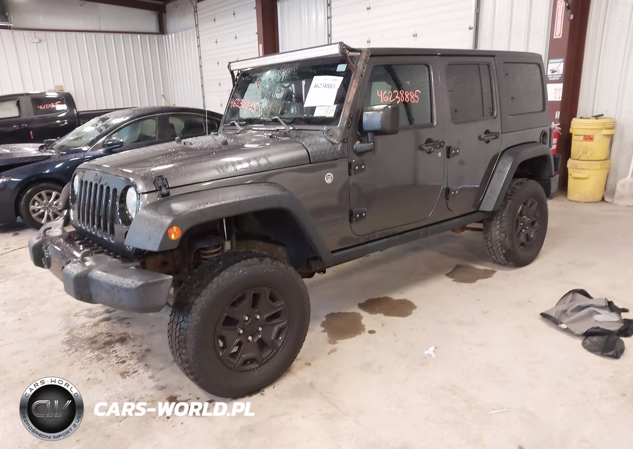 2016 Jeep Wrangler Unlimited Willys Wheeler VIN:1C4BJWDG9GL315887 - 2