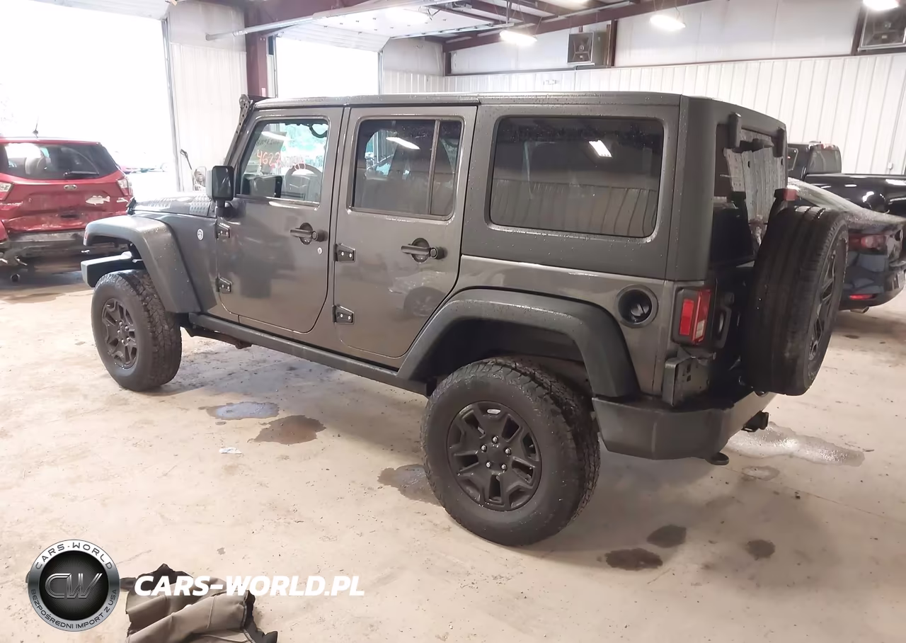 2016 Jeep Wrangler Unlimited Willys Wheeler VIN:1C4BJWDG9GL315887 - 3