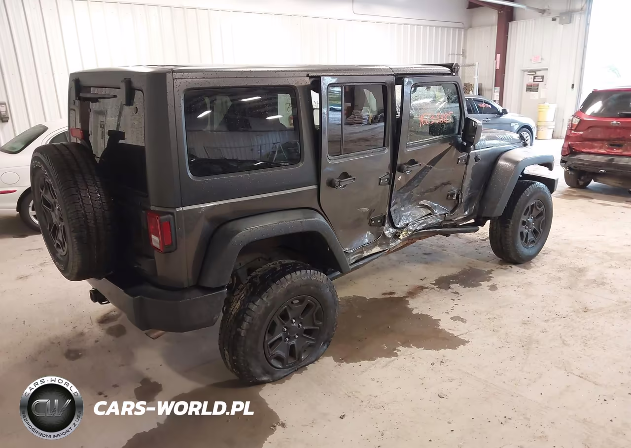 2016 Jeep Wrangler Unlimited Willys Wheeler VIN:1C4BJWDG9GL315887 - 4