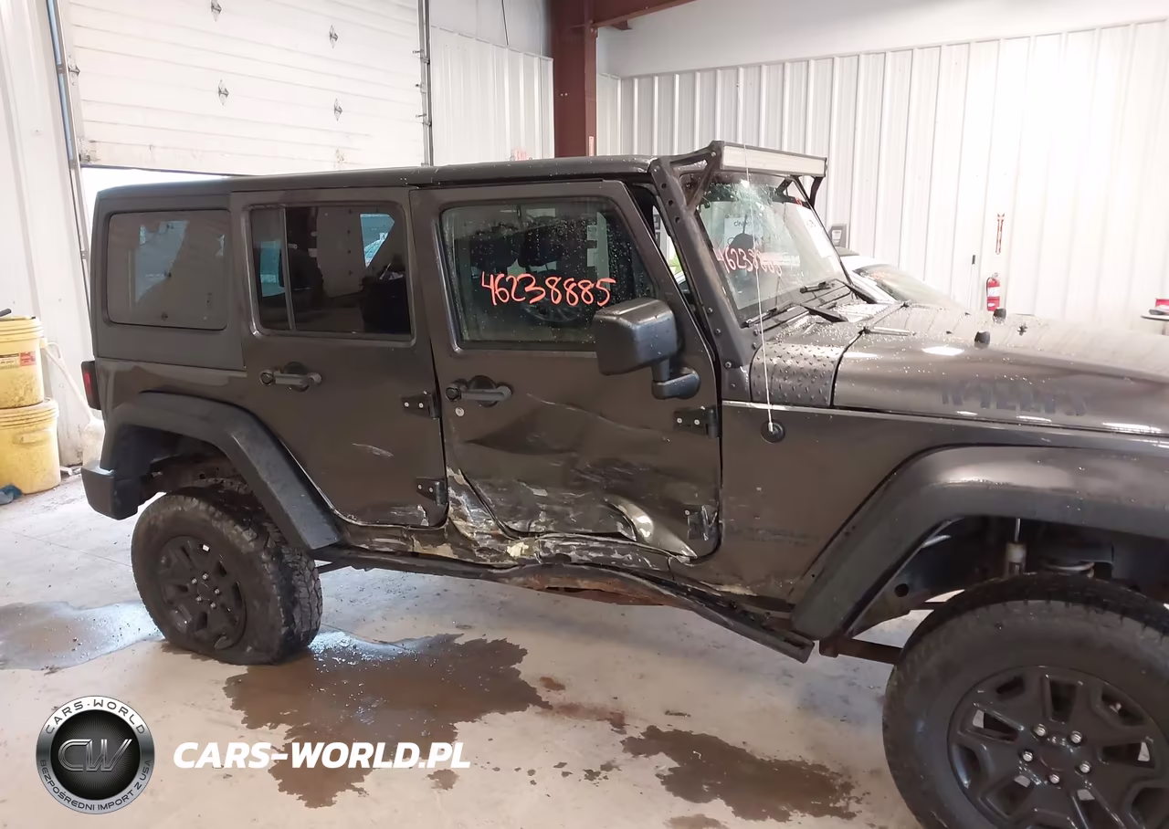 2016 Jeep Wrangler Unlimited Willys Wheeler VIN:1C4BJWDG9GL315887 - 6