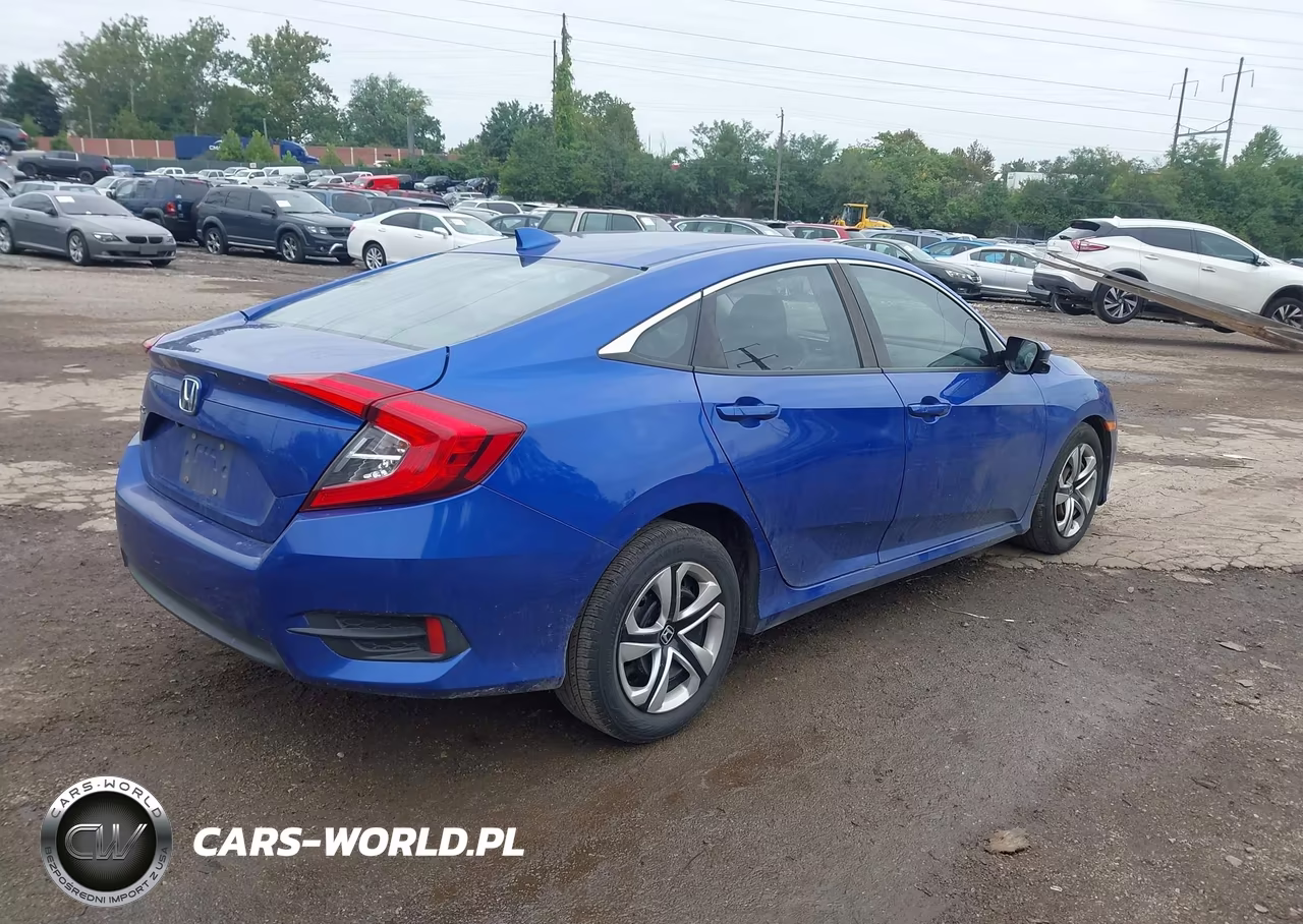 2018 Honda Civic Ex VIN:2HGFC2F75JH549208 - 4