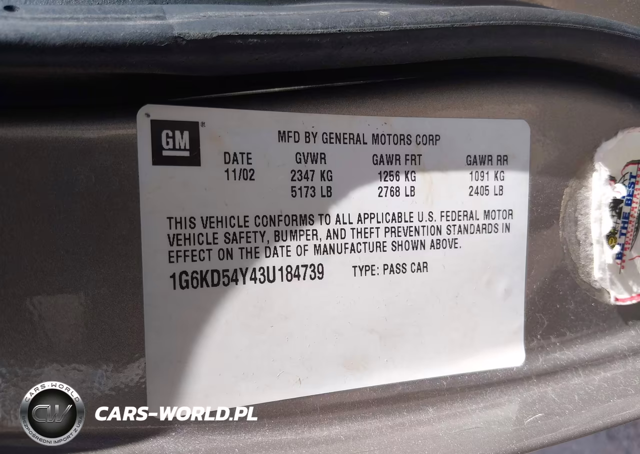 2003 Cadillac Deville Standard VIN:1G6KD54Y43U184739 - 9